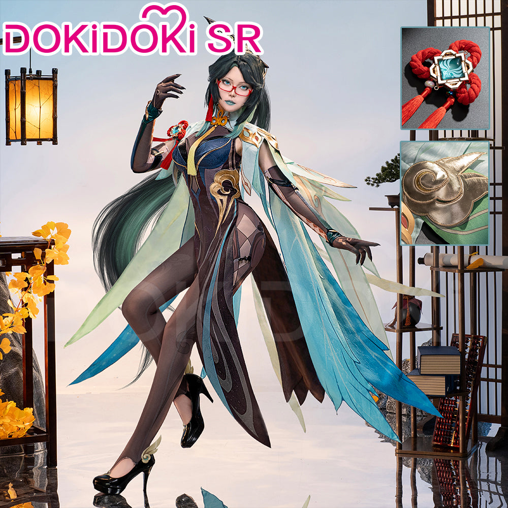 DokiDoki-SR Game Genshin Impact Cloud Retainer Xianyun Costume / Shoes –  dokidokicosplay