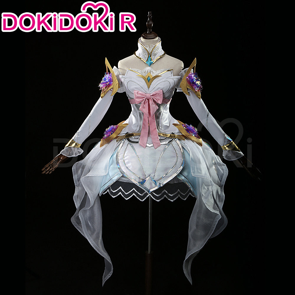 DokiDoki-R Game Cosplay Costume Crystal Rose White Dress - XL-Order Processing Time Refer to Description Page DokiDoki-R Game Cosplay Costume Crystal Rose White Dress - XL-Order Processing Time Refer to Description Page