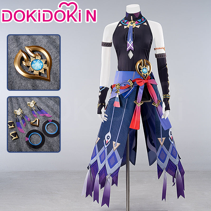 【Partially Ready For Ship】【Size XS-3XL】 DokiDoki-N Game Genshin Impact Cosplay Citlali Costume Natlan, Costume Only-3XL-In Stock