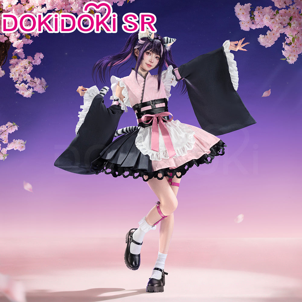 DokiDoki-SR Anime Cosmic Princess Kaguya! Cosplay Komazawa Noi Costume Cute Maid, Costume Only-L-Order Processing Time Refer to Description Page