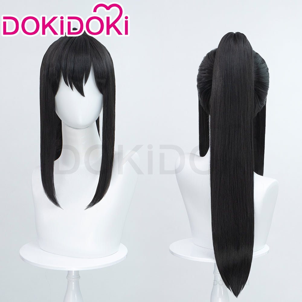 DokiDoki Anime Kaiju No. 8 Cosplay Ashiro Mina Wig Long Straight Black –  dokidokicosplay