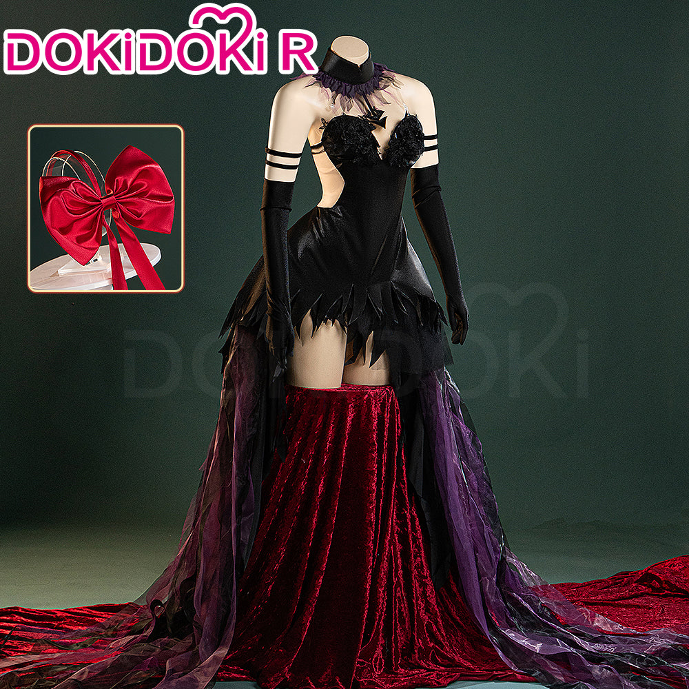 In StockSize S-2XLDokiDoki-R Anime Cosplay Costume Demon Black Purple Dress, 2XL-In Stock In StockSize S-2XLDokiDoki-R Anime Cosplay Costume Demon Black Purple Dress, 2XL-In Stock