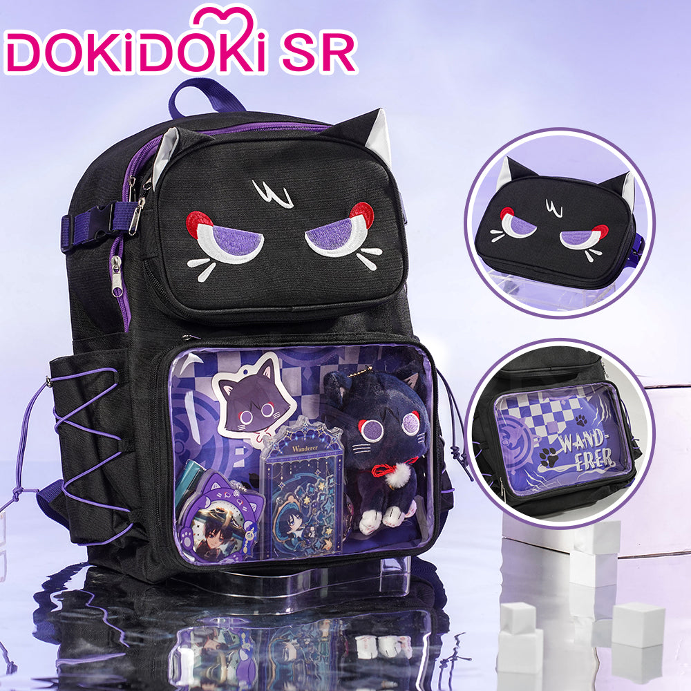 genshin impact mini backpack Ready For Ship】DokiDoki-SR Game Genshin Impact Cosplay Scaramouche Ba – dokidokicosplay