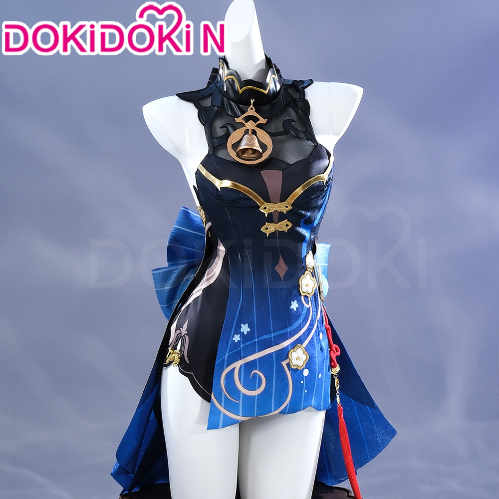 IN STOCK Size XS 3XL DokiDoki N Game Genshin Impact Cosplay Ganyu La