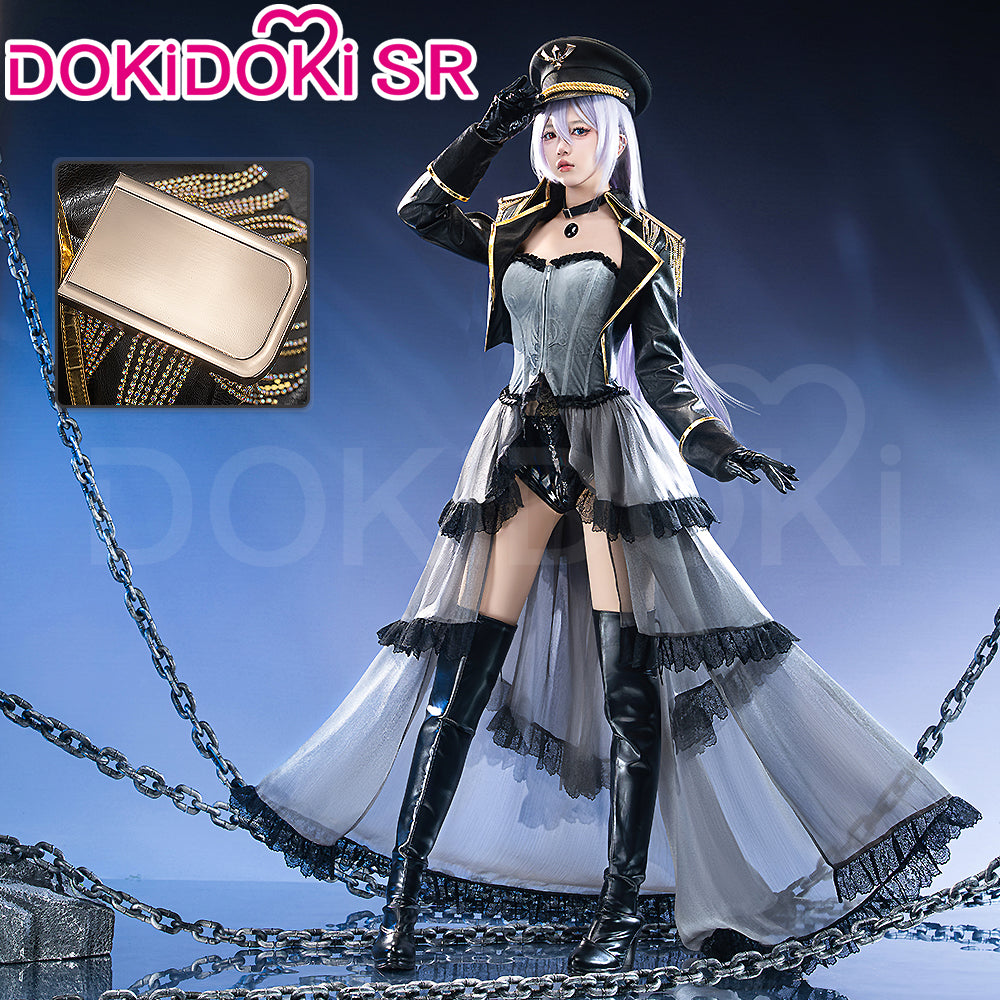 【Partial Ready For Ship】【Size S-3XL】DokiDoki-SR Manga Anime Cosplay Kiitagaawa Maariin Costume Black Lobelia, So please do not choose Express shipping