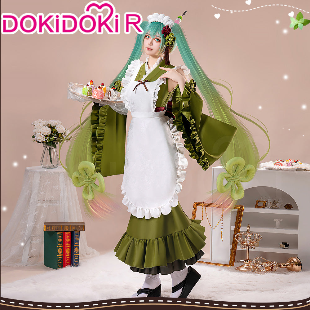 In StockDokiDoki-R Cosplay Matcha Costume Green Dress - M-In Stock In StockDokiDoki-R Cosplay Matcha Costume Green Dress - M-In Stock