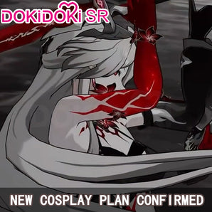 $5 Deposit =10% OFF Coupon DokiDoki-SR Game Honkai: Star Rail Cosplay Acheron Costume White Hair Ver.