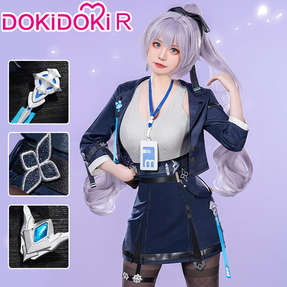 DokiDoki R Game Honkai Impact 3rd Cosplay Bronya Costume