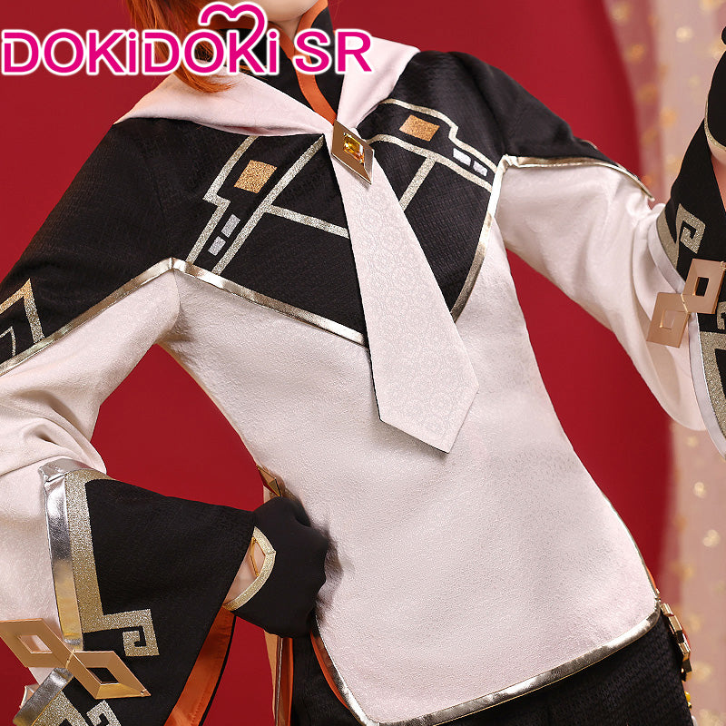 【ready For Ship】dokidoki Sr Game Genshin Impact Zhongli Cosplay Costum