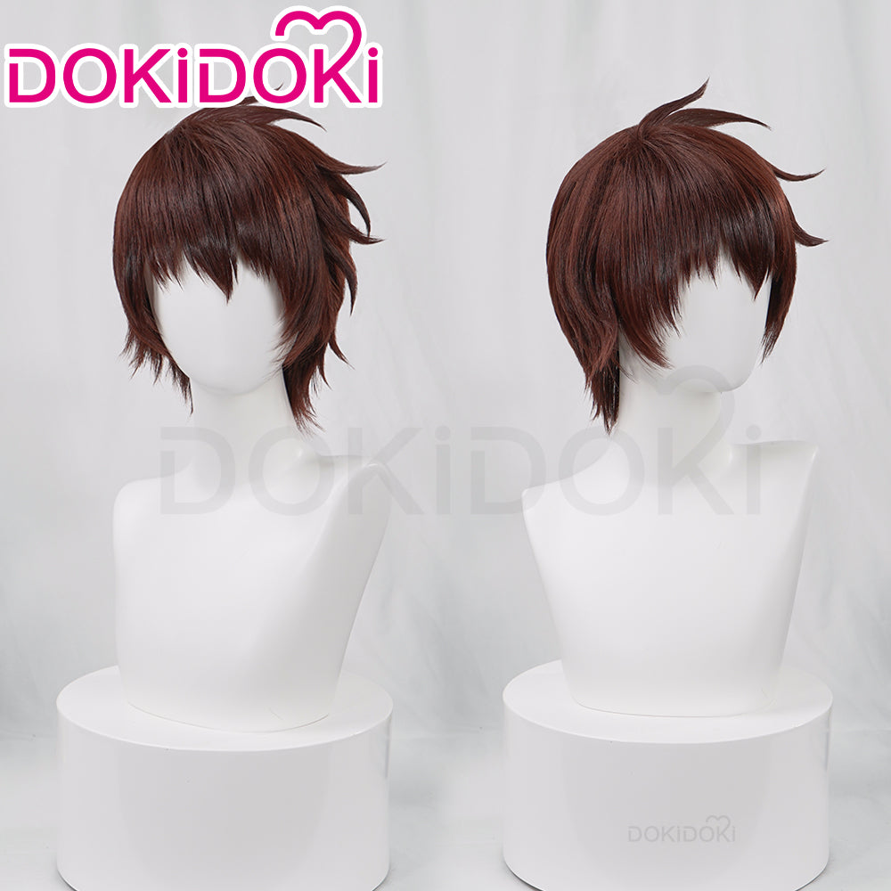 Ready For Ship】DokiDoki Anime Cosplay Wig Short Brown Hair