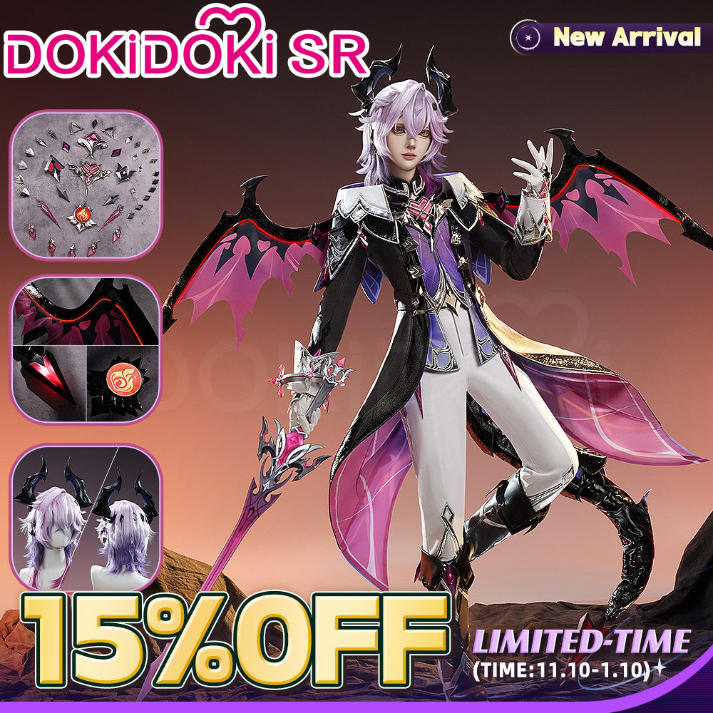 【Size S-3XL】DokiDoki-SR Game Genshin Impact Cosplay Durin Costume Song