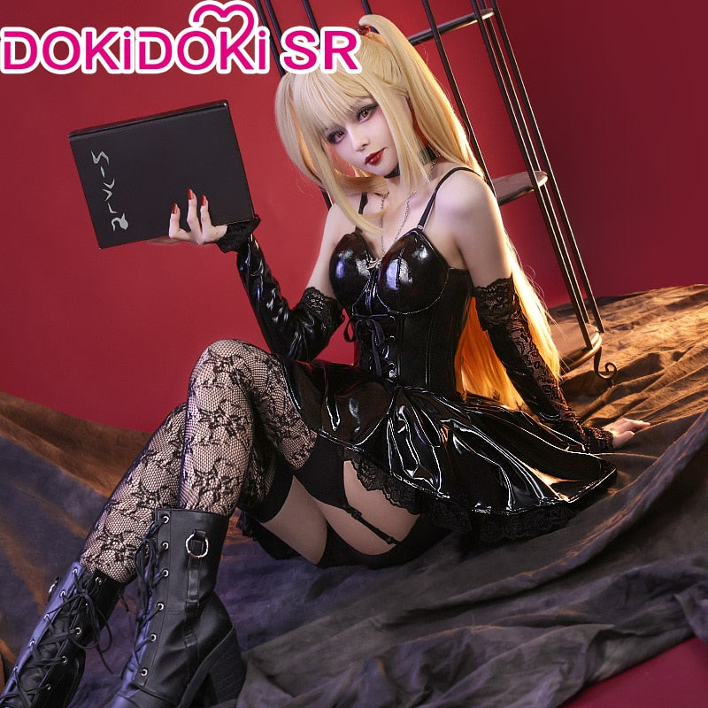 Ready For ShipDokiDoki-SR Anime Cosplay Costume Women Black Dress Halloween, Costume / L-Ready For Ship Ready For ShipDokiDoki-SR Anime Cosplay Costume Women Black Dress Halloween, Costume / L-Ready For Ship
