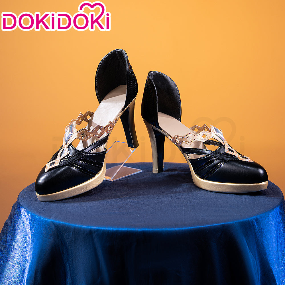 DokiDoki Game Genshin Impact Cosplay Rhinedottir / Naberius Shoes