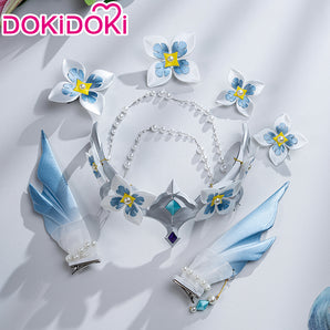 Genshin Impact Cosplay Vodyanitsa Prop Headpiece DokiDoki Snezhnaya Sudden Snow
