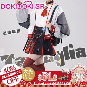【Ready For Ship】【Clearance Sale】【Size S-2XL】DokiDoki-SR Game Genshin Impact Tartaglia / Childe Cosplay Costume Casual Wear