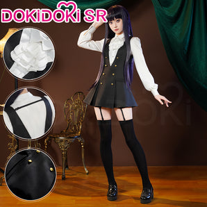 DokiDoki-SR Anime Inu × Boku Secret Service Cosplay Ririchiyo Shirakiin Costume School Uniform Inu × Boku SS
