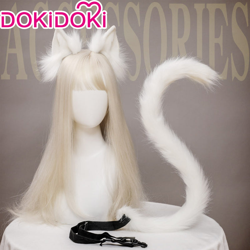 dissipation Hold sammen med Magtfulde DokiDoki Cosplay Cat Ears Tail Lolita Cute White/Pink/Black/Grey/Wine –  dokidokicosplay