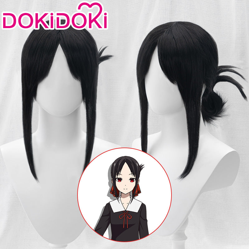 Kaguya-sama wa Kokurasetai: Tensai-tachi no Renai Zunousen Kaguya Shinomiya  Black Cosplay Wigs For Sale