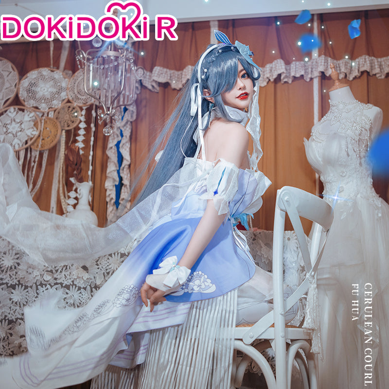 DokiDoki-R Game Honkai Impact 3rd Cosplay Fu Hua Costume/Wig Women