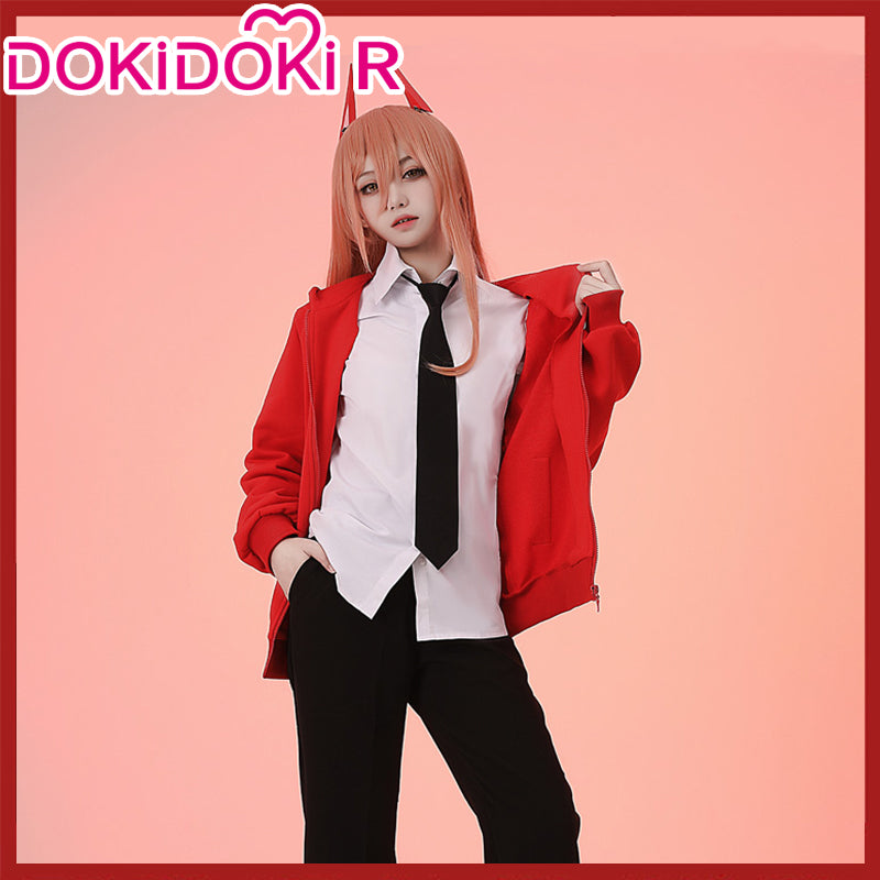 DokiDoki-R Manga Anime Chainsaw Man Cosplay Power Cosplay Costume Red –  dokidokicosplay