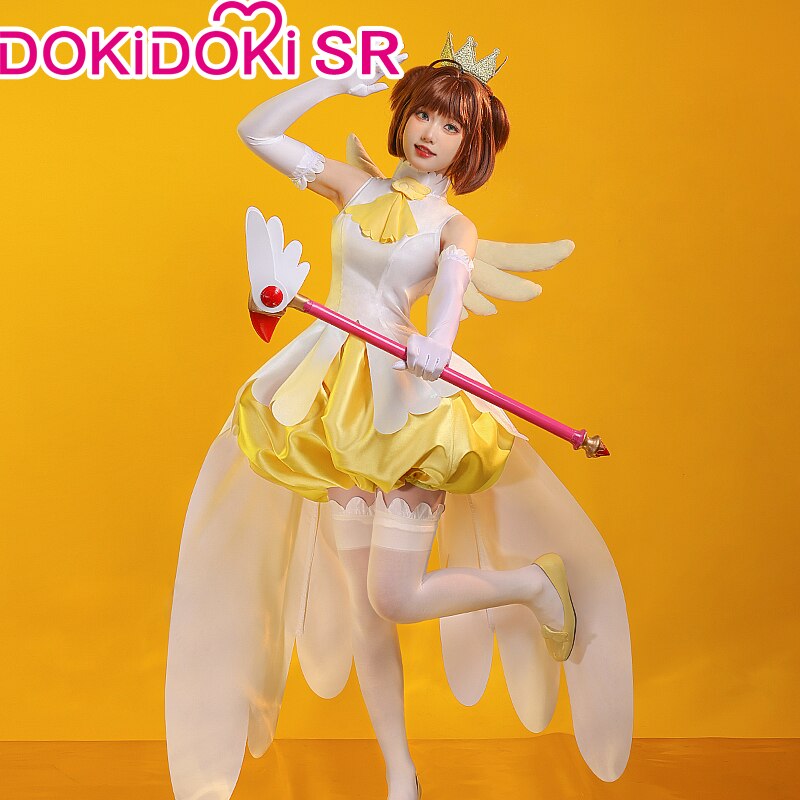 DokiDoki-SR Anime Card Captor Sakura Cosplay Kinomoto Sakura DokiDoki-SR Anime Card Captor Sakura Cosplay Kinomoto Sakura
