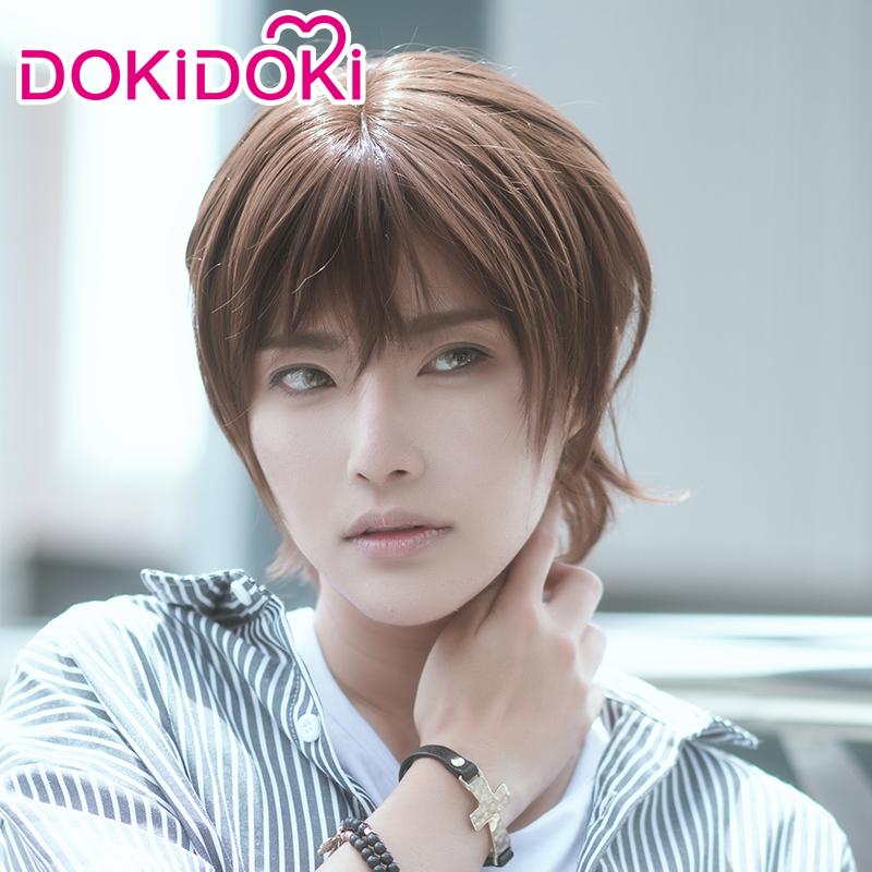 Fashion Black Short Handsome Korean Men Cosplay Party Hair Wig