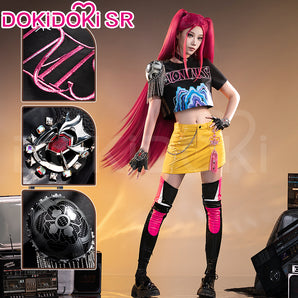 【Partially Ready For Ship】【Size XS-3XL】【Last Batch】DokiDoki-SR Movie Anime KPOP KILLER Cosplay Costume YELLOW SERIES