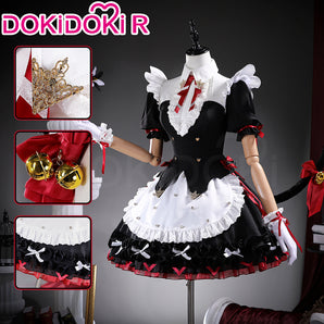 【Size S-2XL】DokiDoki-R Game Wuthering Waves Cosplay Chisa Costume Fallen Wonderland