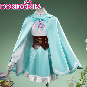 【Ready For Ship】【Size S-3XL】DokiDoki-R Anime Cosplay Costume Green White Dress