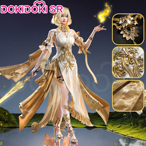 【Partially Ready For Ship】DokiDoki-SR Game Honkai: Star Rail Cosplay Aglaea Costume Halloween