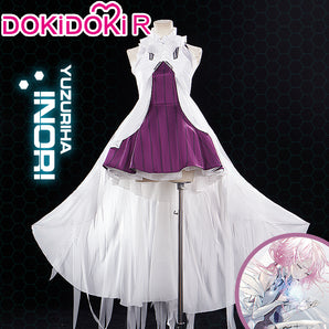 【Partially Ready For Ship】DokiDoki-R Anime Guilty Crown Cosplay Yuzuriha Inori Costume White