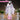 【Partially Ready For Ship】【Size S-3XL】DokiDoki-R Anime Cosplay White Pink Dress With Hat Cape Cute