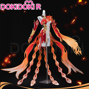 【Ready For Ship】【Last Batch】DokiDoki-R Honkai Impact 3rd Cosplay Fuhua Costume / Shoes Cover Fu Hua Fenghuang of Vicissitude