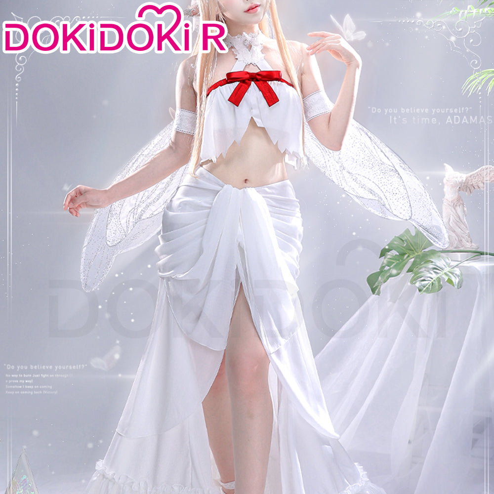 DokiDoki-R Anime Sword Art Online Yuuki Asuna Cosplay Fairy Queen Cost dokidokicosplay DokiDoki-R Anime Sword Art Online Yuuki Asuna Cosplay Fairy Queen Cost dokidokicosplay