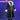 【Size S-2XL】DokiDoki-R Anime Cosplay Costume Black Plush Jacket