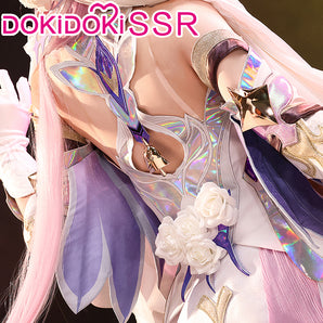 DokiDoki-SSR Game Honkai Impact 3rd Cosplay Elysia Herrscher of Human Ego Costume
