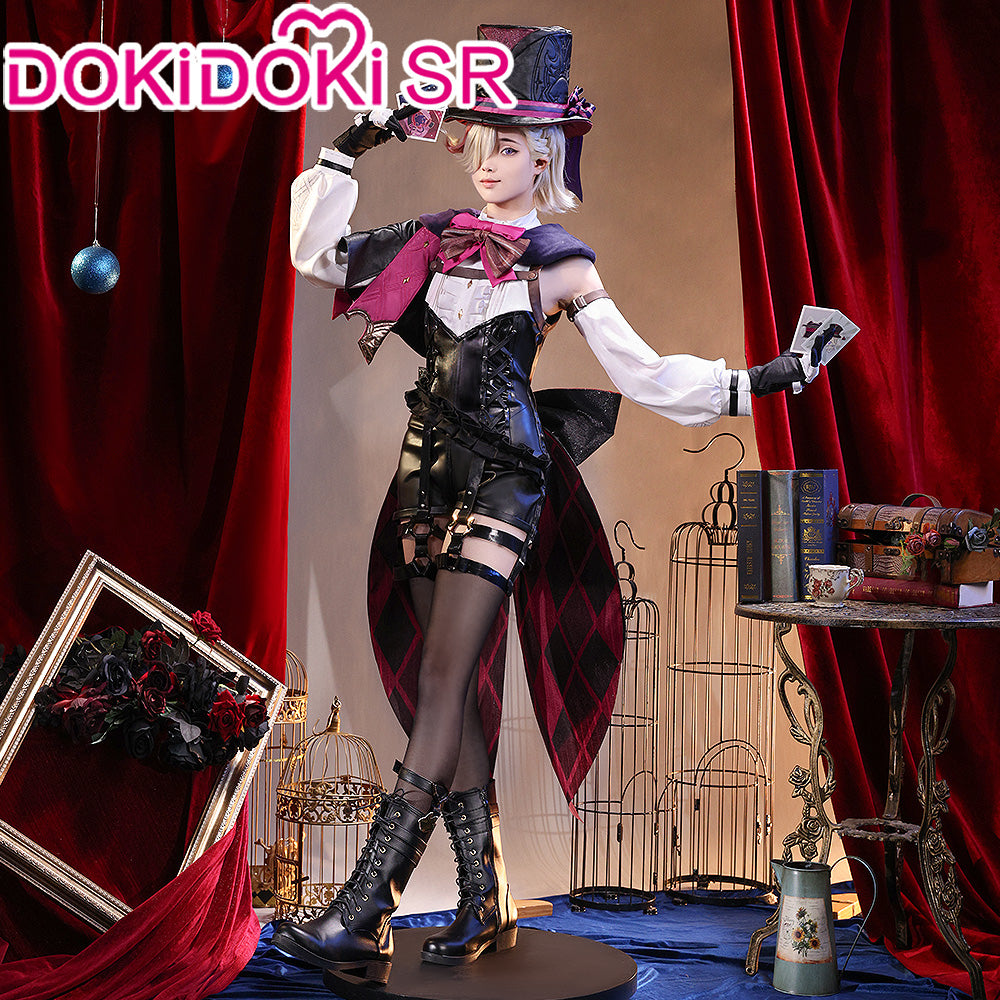 Ready For ShipDokiDoki-SR Game Genshin Impact Cosplay Fontaine Lyney Costume / Shoes, So please do not choose express shipping option when placing Ready For ShipDokiDoki-SR Game Genshin Impact Cosplay Fontaine Lyney Costume / Shoes, So please do not choose express shipping option when placing