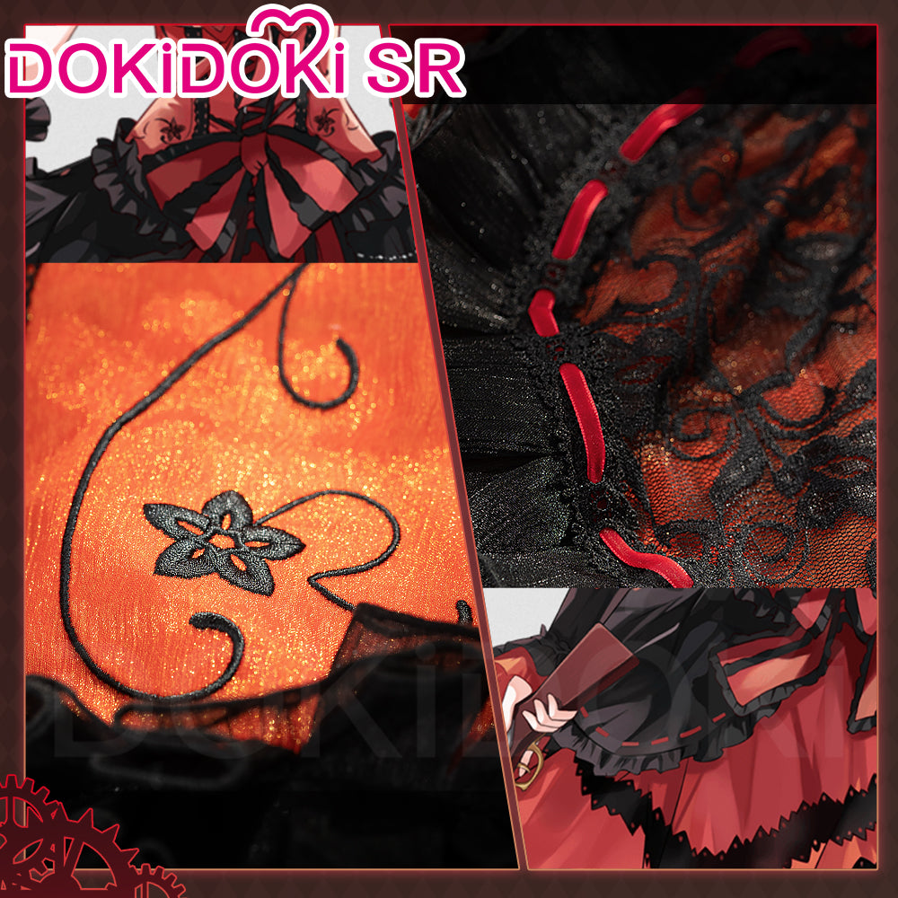 DokiDoki-SR Anime Date A Live Cosplay Kurumi Tokisaki Costume / Shoes –  dokidokicosplay