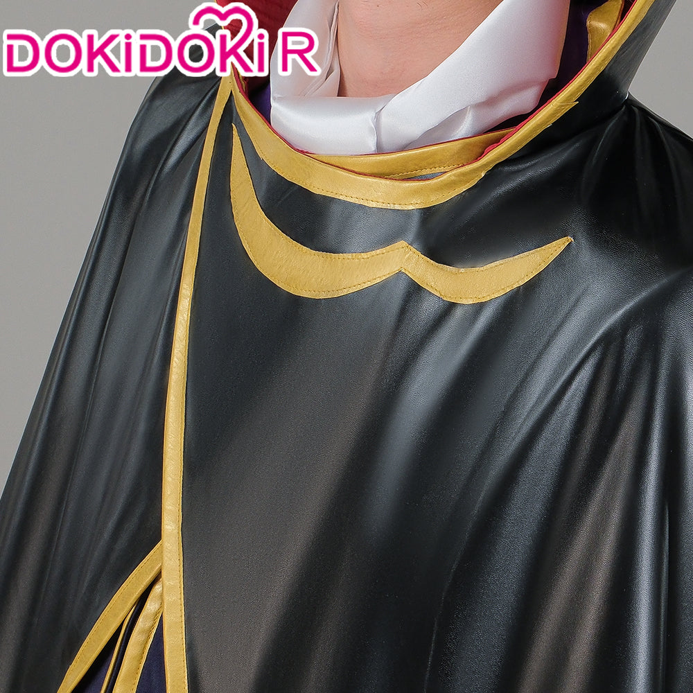 Anime Code Geass Cos Lelouch Cosplay Costume Outfit (with Cloak