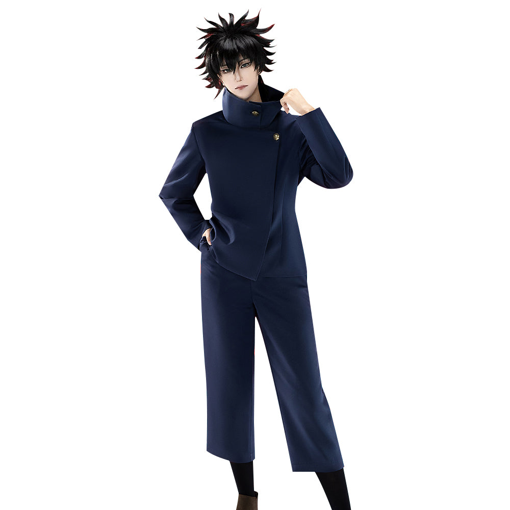 Syqiya Anime Kaigaku Inadama outfit Verkleed kostuum heren zwart XL (borst 94-97 cm Syqiya Anime Kaigaku Inadama outfit Verkleed kostuum heren zwart XL (borst 94-97 cm