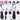 DokiDoki Game Love And Deepspace Cosplay Protagonist MC Wedding Wig Xavier / Sylus / Zayne / Rafayel / Caleb  Black Hair Buns