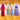 【In Stock】【Size XS-3XL】DokiDoki-N Anime Cosplay Costume White Coat Purple Red Yellow White Outfit