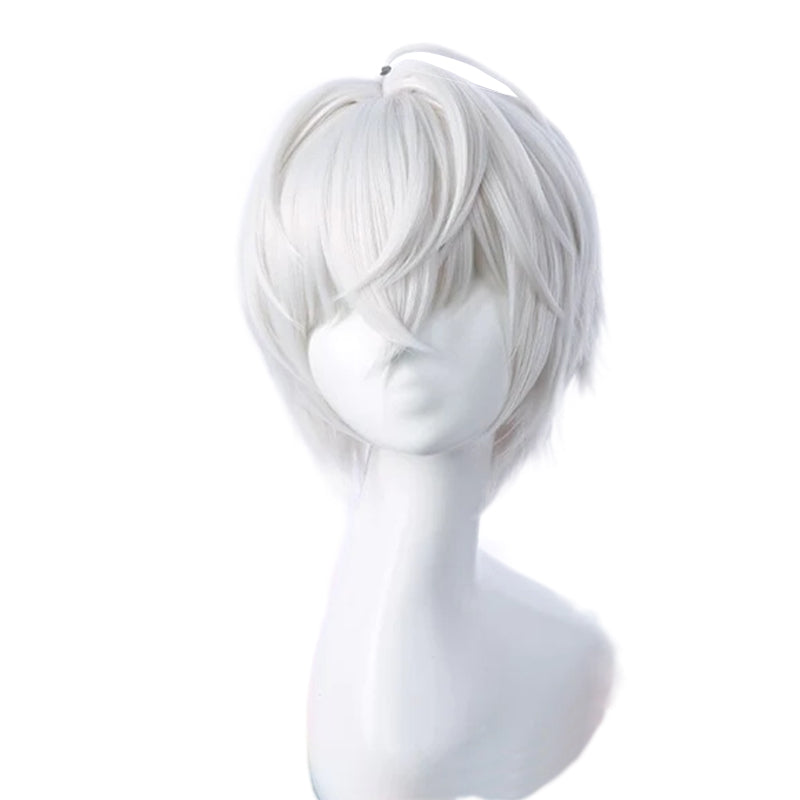 White short hair wig sales