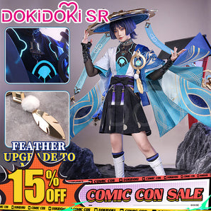 【Ready For Ship】【Size S-3XL】【Bust Lighting】DokiDoki-SR Game Genshin Impact Cosplay Wanderer Costume Scaramouche
