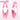 【Ready For Ship】DokiDoki Game Prooject Sekaai Colorful Staage! Cosplay Wig Long Straight Pink Hair