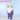 【Ready For Ship】【Pre Crimped】DokiDoki Anime Hell Hotel Cosplay Wig Long Straight White Purple Hair