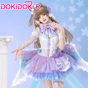 DokiDoki-R Anime LoveLive! School Idol Project Cosplay Lovelive Kotori Minami Costume / Wig White Day Angel Idol Project