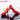 【In Stock】【5.5CM】DokiDoki Height Increasing Shoes Female Cosplay Shoes High-Heeled Red Shoes