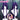 【US LOCAL SHIPPING 】DokiDoki Anime Oshi no Ko Cosplay Hoshino Ai Wig / Fake Eyelashes Long Straight Purple Pink