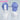 【Ready For Ship】DokiDoki Anime SK8 the Infinity Cosplay Ranga Hasegawa Wig Blue Snow